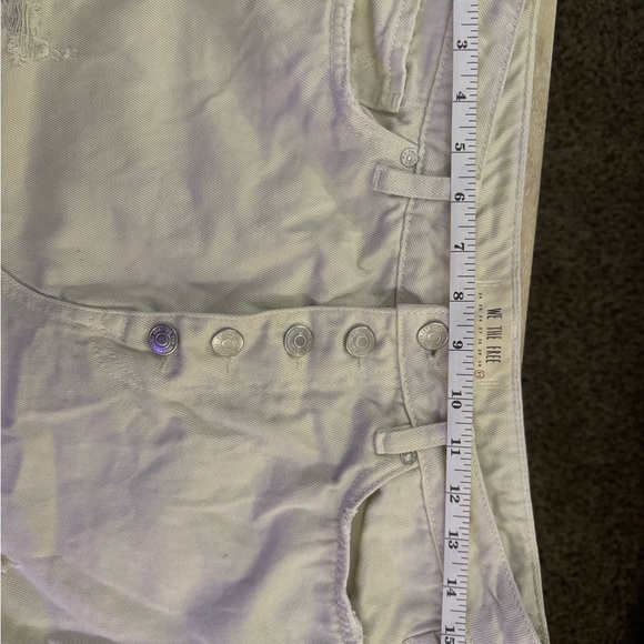 We The Free Off-White Jean Skirt - Picture 4 of 5